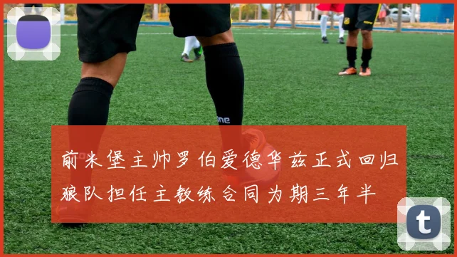 前米堡主帅罗伯爱德华兹正式回归狼队担任主教练合同为期三年半